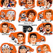 Flyer Greats In Color Poster
