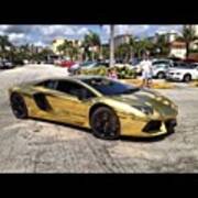 For My 100th Follower This #goldlambo Poster