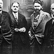 Ford Madox Ford, James Joyce, Ezra Poster