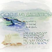 God Is My Salvation Poster