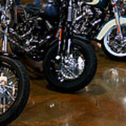 Harley Wheels Poster
