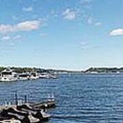 Irondequoit Bay Panorama Poster