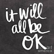 It Will All Be Ok Poster