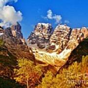 Italian Alps Poster