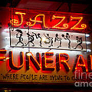 Jazz Funeral Poster