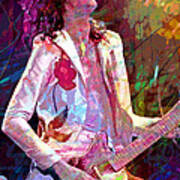 Jimmy Page Led Zep Poster