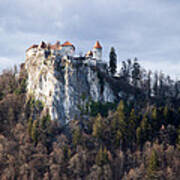 Lake Bled Castle Poster