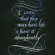 Life Abundant Poster