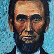 Lincoln Portrait #4 Poster