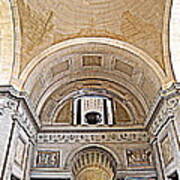 Looking Up. Vatican. Brown Poster