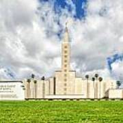 Los Angeles Temple Front Poster