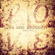 Love One Another. John 15:12💗 Poster