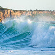 Lunada Bay Ocean Spray Poster