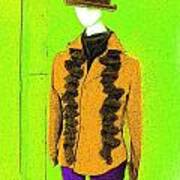 Mannequin On Green Poster