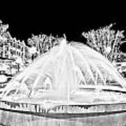 Market Common Fountain Infrared Poster