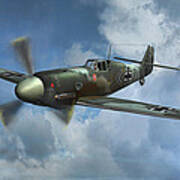 Messerschmitt Bf-109 Poster