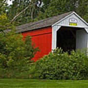 Moods Covered Bridge Poster