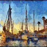 More #fun With #autopainter #boats #lbc Poster