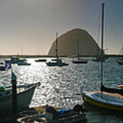Morro Rock And Harbor I Poster