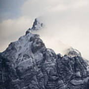 Mountain Peak In The Salvesen Range Poster