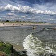 Ocean City Beach Poster