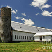 Old Dairy Barn Poster