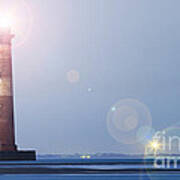 Old Morris Island Lighthouse Charleston Sc Poster