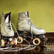 Old Roller-skates Poster