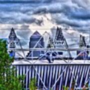 Olympic Stadium : Canary Wharf #igers Poster