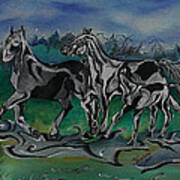 Painted Horses Poster