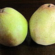 Pair Of Pears Poster