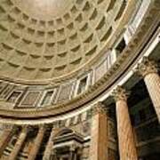 Pantheon Rotunda Columns Poster