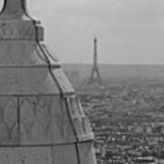 #paris #eiffel #tower #skyline Poster