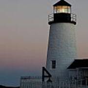 Pemaquid Point Aglow Poster