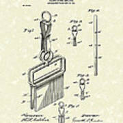 Razor Strop Holder 1903 Patent Art Poster