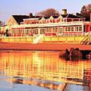 Red Inn Reflections In Provincetown Ma Poster