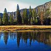 Reflection In The Rocky Mountains Poster