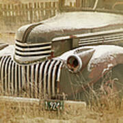 Retired Truck Circa 1924 Poster