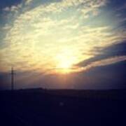 #roadtrip #sun #sky #clouds #sunporn Poster