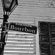 Rue Bourbon Poster