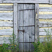 Rustic Door Poster