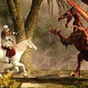 Saint George And The Dragon Poster