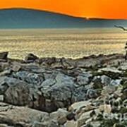 Schoodic Sunset Poster