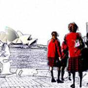 Schoolgirls @ Sydney Opera House Poster