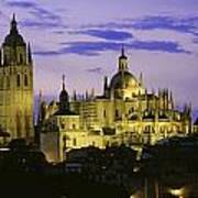 Segovia Cathedral, Segovia, Castile And Poster
