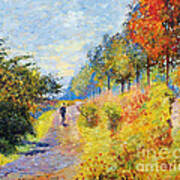 Sheltered Path - Sur Les Traces De Monet Poster