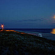 St Mary By Moonlight Poster