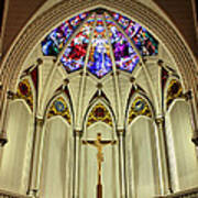 St. Mary's Basilica Altar Poster