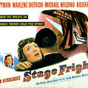 Stage Fright, Michael Wilding, Richard Poster