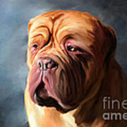 Stormy Dogue Poster by Michelle Wrighton